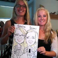 Jason Levinson and Company caricature artists in Virginia